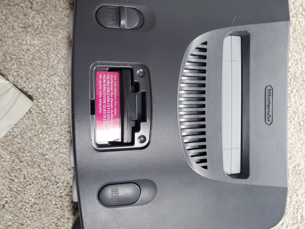 Nintendo 64 Console (PAL Version) With Box