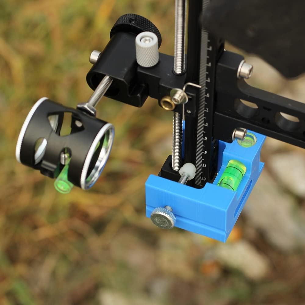SOPOGER Archery Level Multifunctional Bow Tuning Tools for Rest Blue