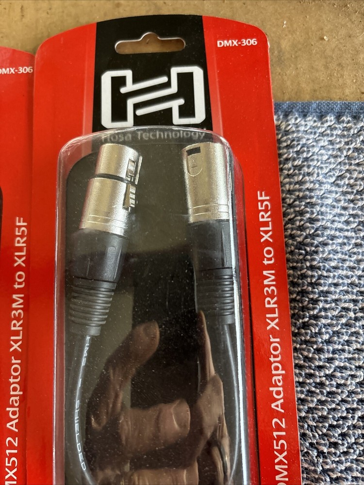 Hosa DMX-106 (6-pack) Bundle