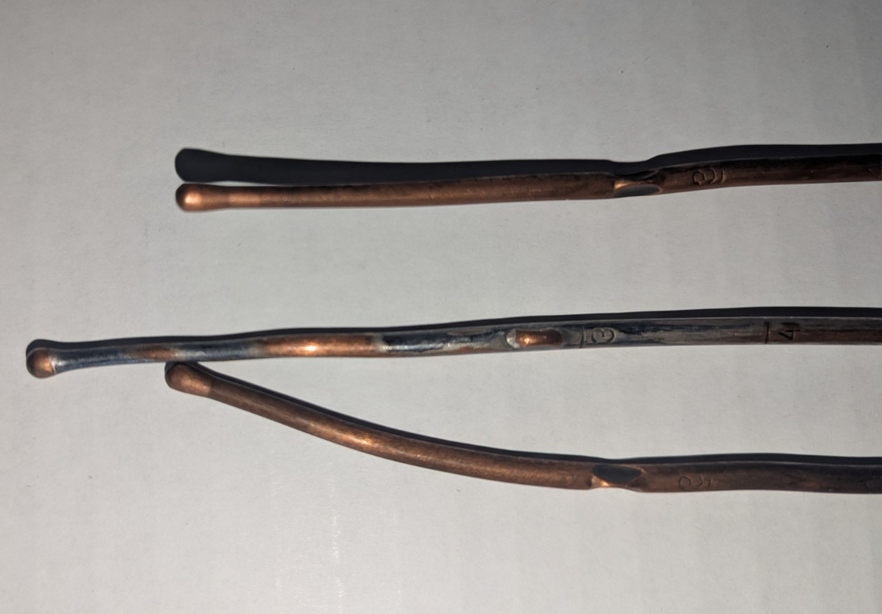 Vintage Medical Gynecological Uterine Sound / Probes Oddity Lot Of 3 (D3)