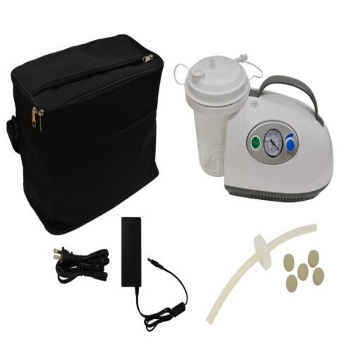 NEW Roscoe Medical Portable Suction Machine AC/ DC Battery Power 50006 Model