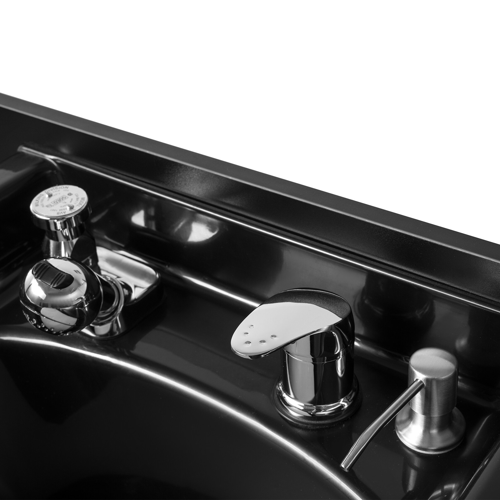 New Backwash Sink Station Shampoo Bowl Beauty Salon Spa Mirror+Drawer+USB+P Trap