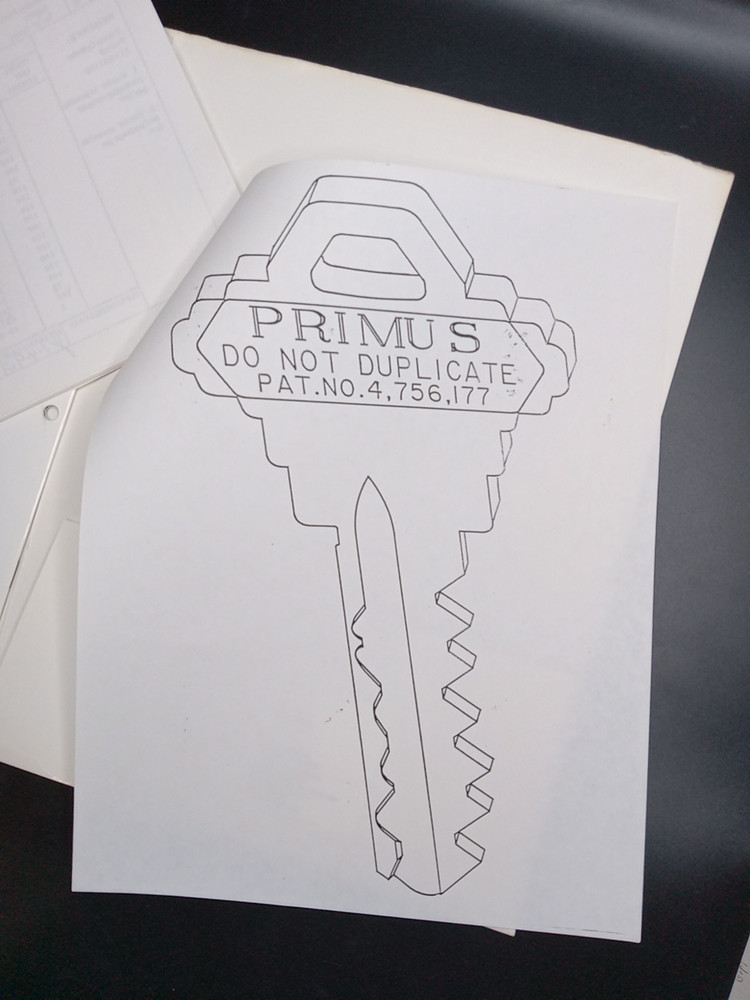 Schlage Primus Lock Users Manual Sales? Folder +