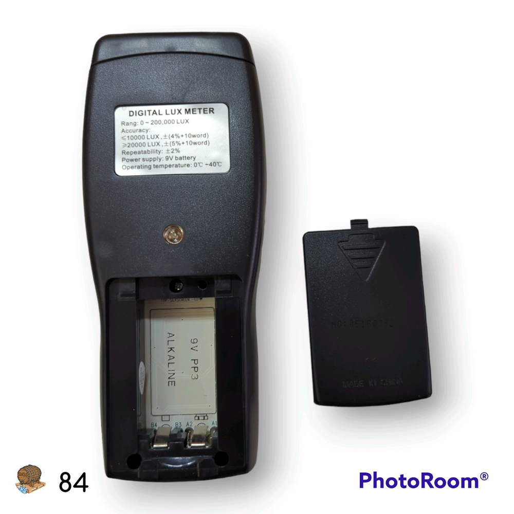 SMART SENSOR AS823 Digital Lux Meter 200,000 Lux High Precision Light Tester