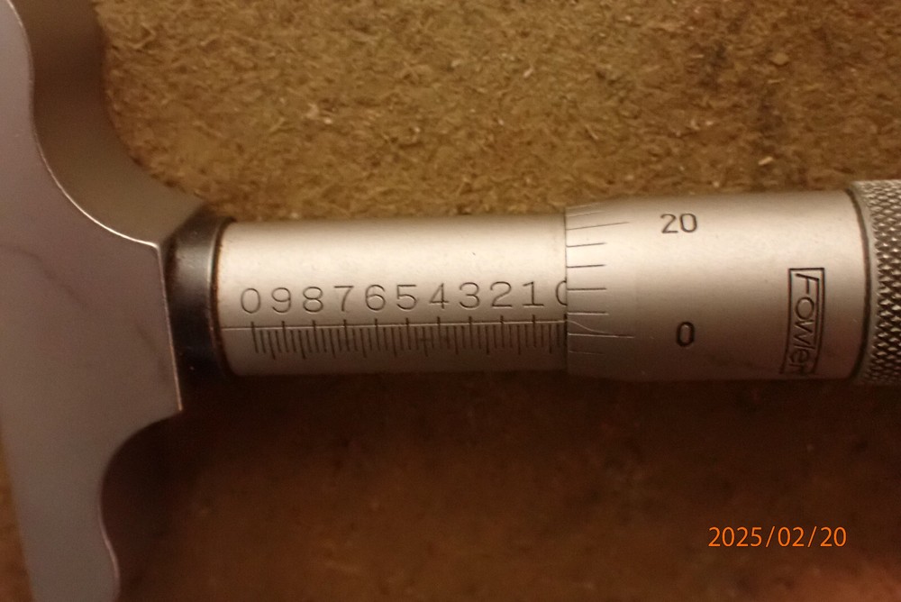 FOWLER DEPTH MICROMETER MACHINIST TOOL