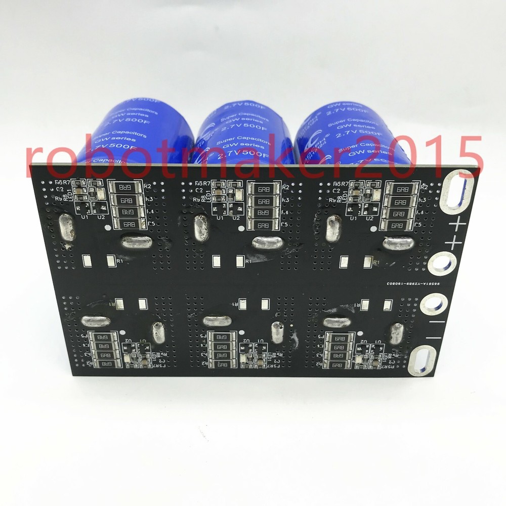 2.7V500F 16V83F Super Farad Capacitor Module Kit For Car Double Rows