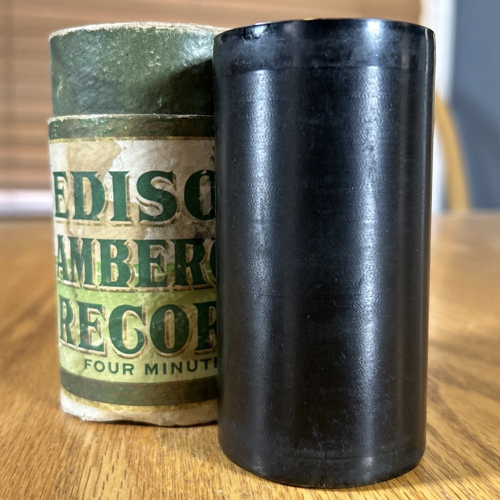 Indestructible Cylinder Record Sunset 3180 Quartet Untested