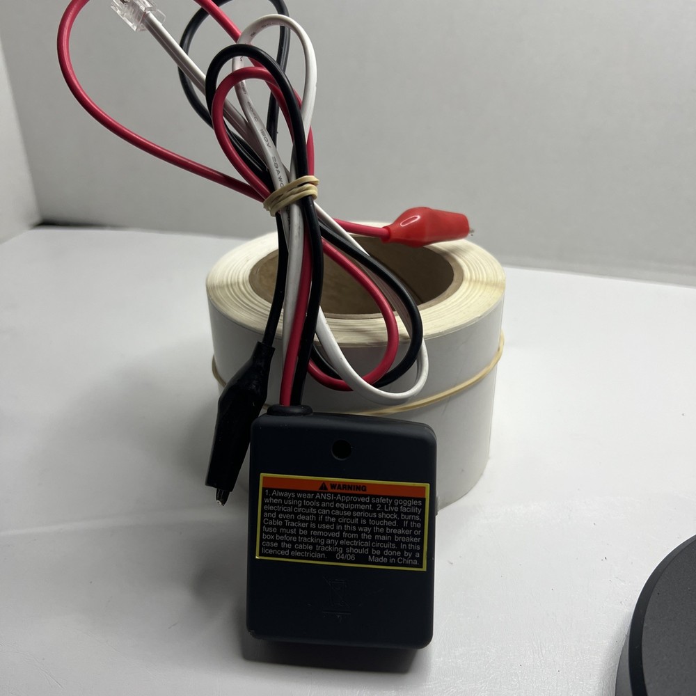 Cen-Tech Cable Tracker, Electrical Wire Finder, Circuit Tester - #94181 Used