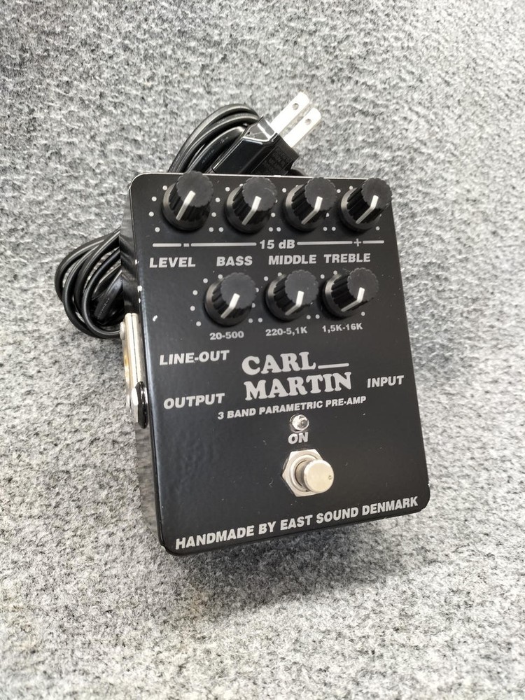 CARL MARTIN 3BAND PARAMETRIC PRE-Effector