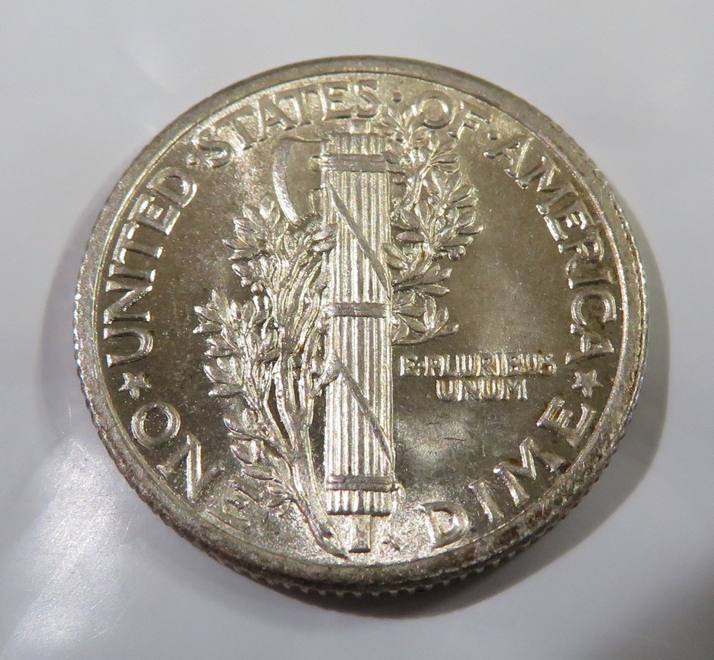 1916 Mercury Dime FSB - GEM BU