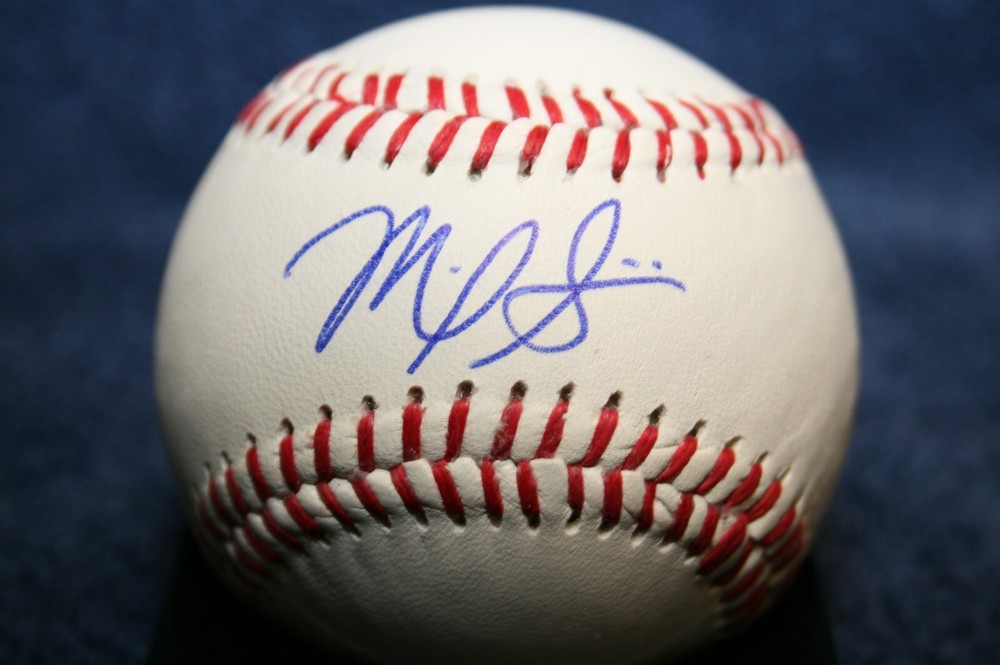 MICHAEL SIANI AUTOGRAPHED SIGNED BASEBALL CINCINNATI REDS