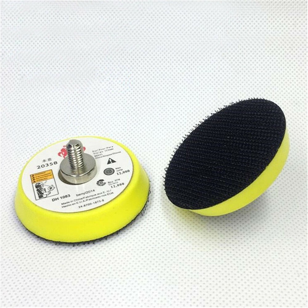 Polishing Sander Backer Plate Napping Hook And Loop Sanding Disc Pad 2"/3"