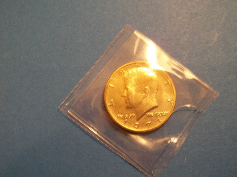 1971 P MINT Kennedy Half Dollar from MINT Roll BU