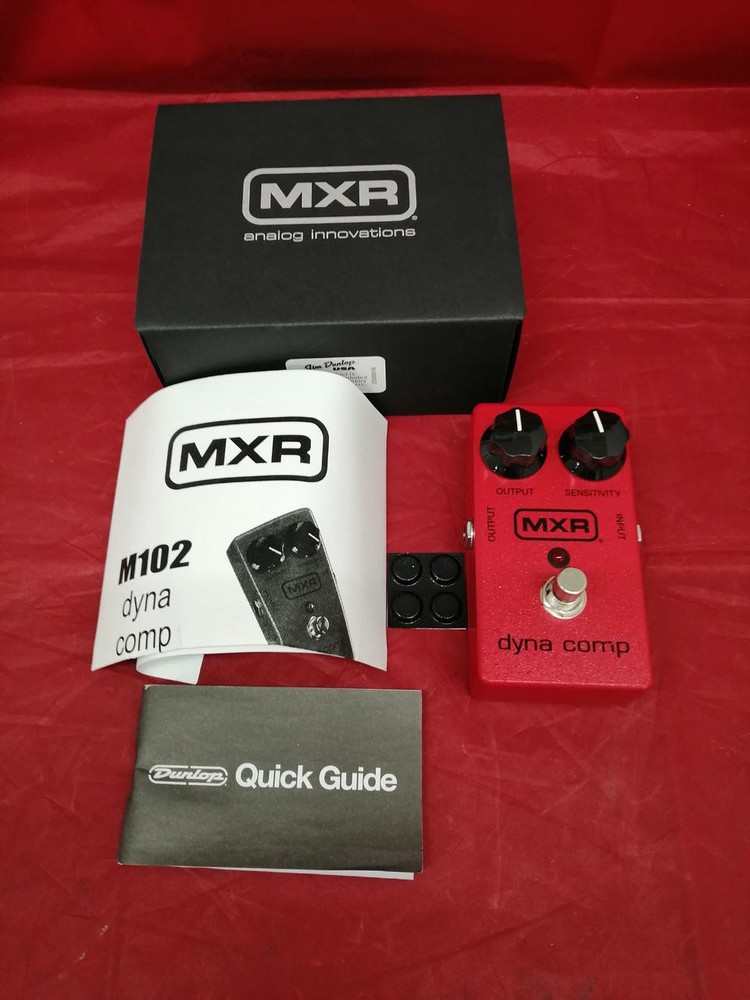 MXR DYNA COMP Guitar Pedal Used Dynamic Overdrive True Bypass Authentic