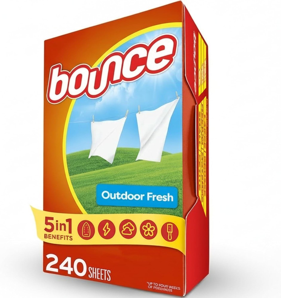 Earth Breeze Laundry Sheets 60 Loads Fresh Scent Eco