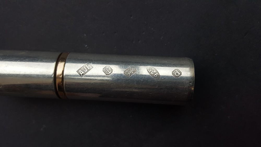 BIRMINGHAM HALLMARKED STERLING SILVER 925 PERFUME SCENT ATOMISER BOTTLE c2003