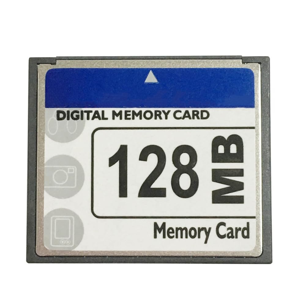 128MB CF Card SDCFB-128 SDCFJ-128 (CAV) Camera Digital Memory Black