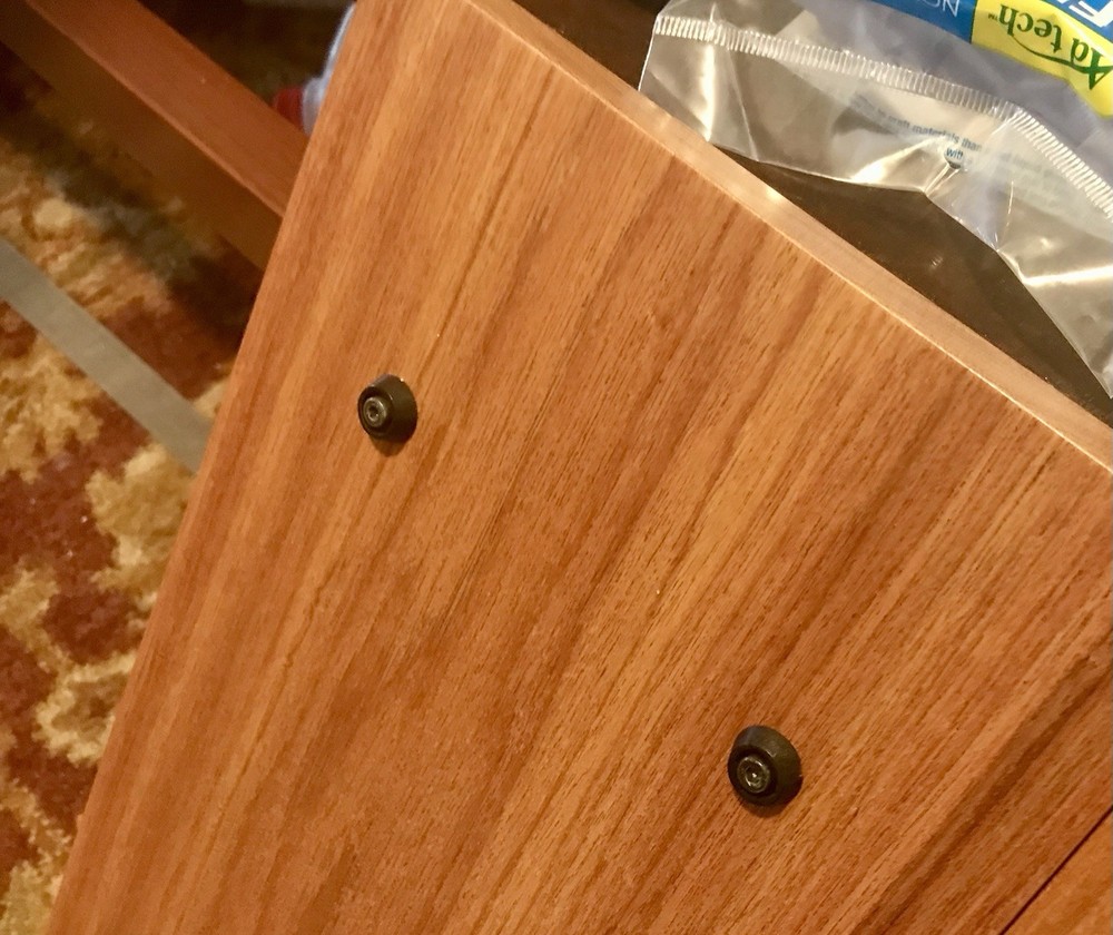 Otari MX5050 Custom Side Covers (Solid Macacauba) and hardware.