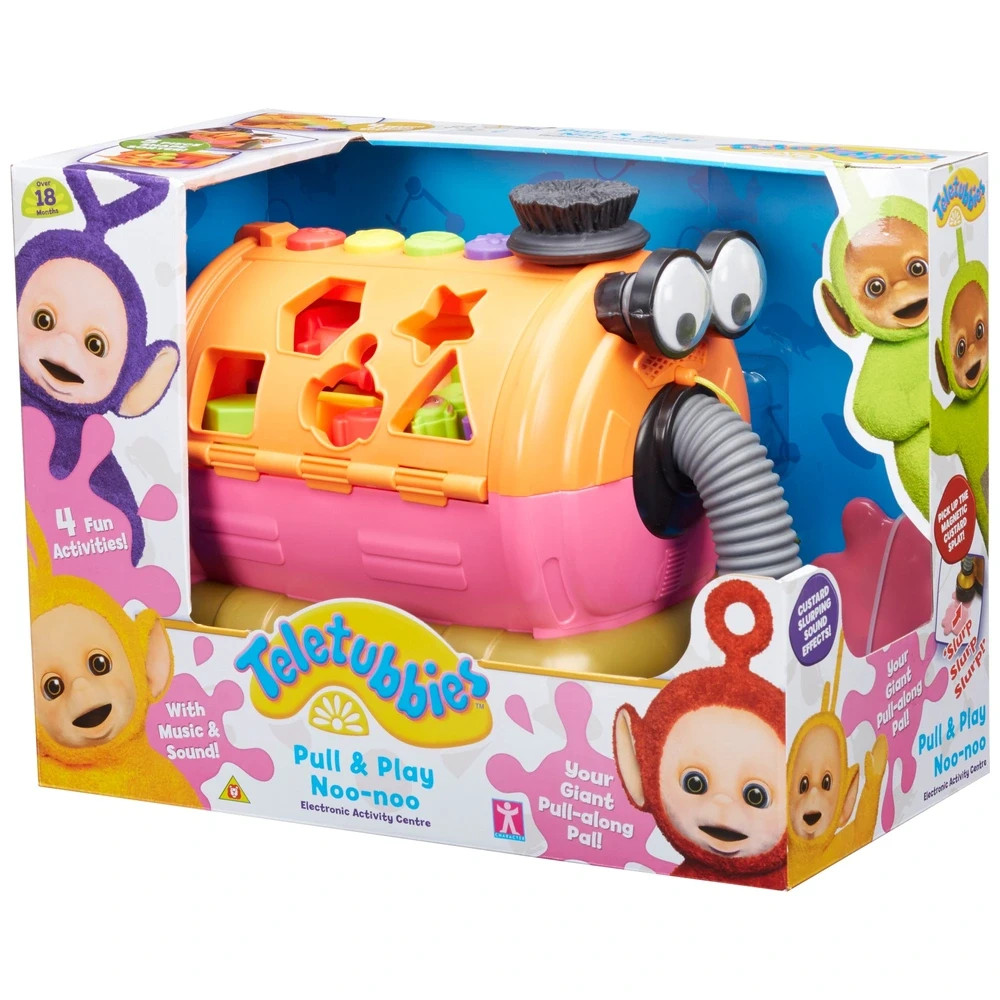 Teletubbies Pull & Play Electronic Noo Noo Teletubbies Speech & Sound Effects***