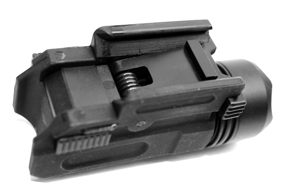 Trinity 300 lumen tactical flashlight for Smith & Wesson M&P 9 shield model.