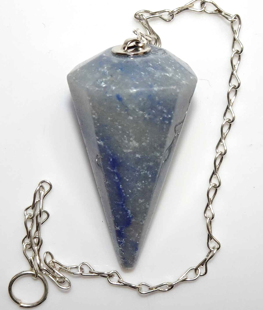 Blue Quartz Pendulum (Dumortierite) p28