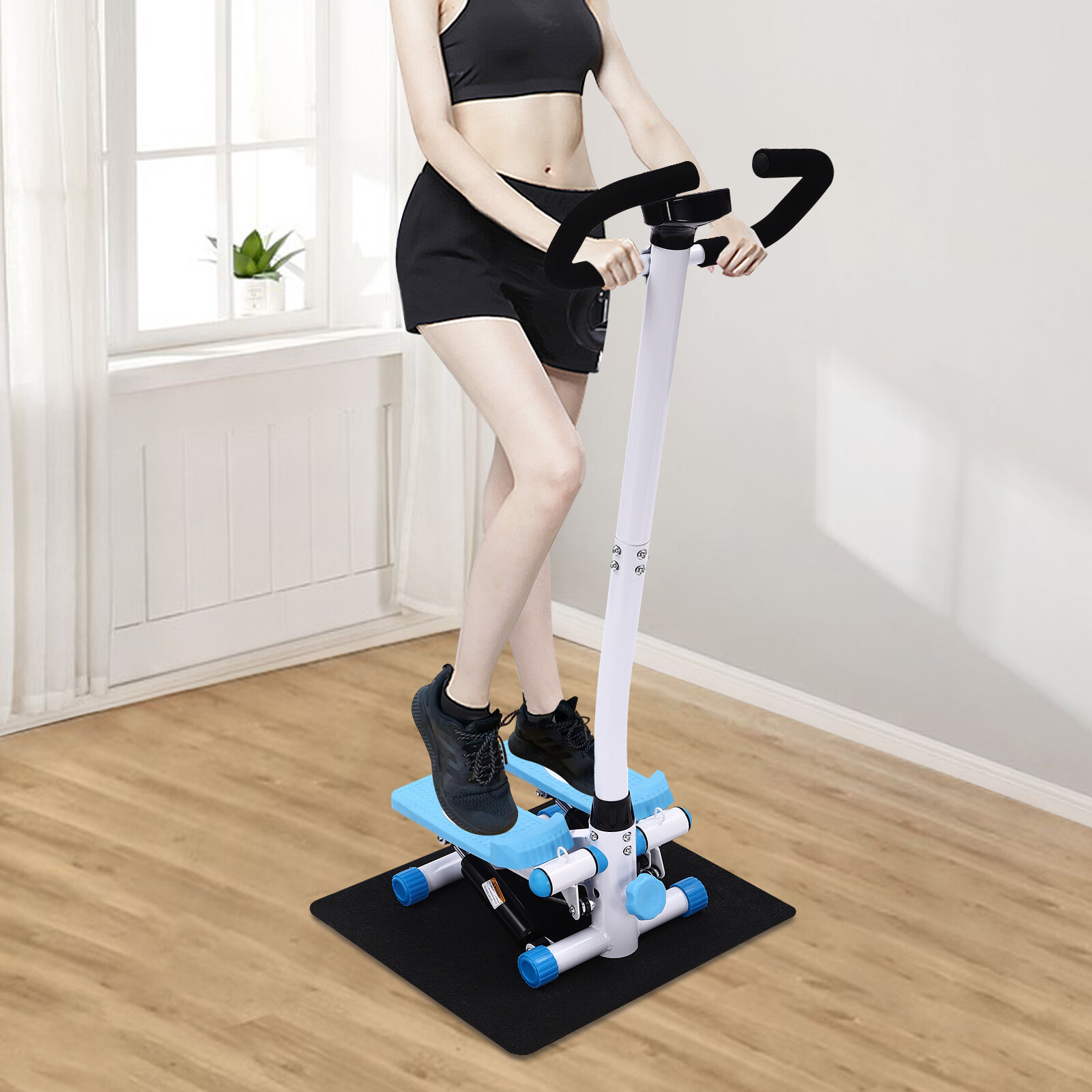 150kg Fitness Stepper Exercise Stepping Machine Fitness Stepper With Handlebars