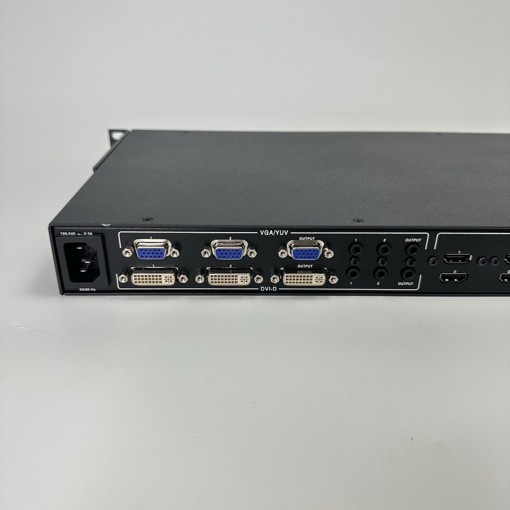 Extron MPS 409 Multi-Format Presentation Switcher – Used w/ Rack Ears