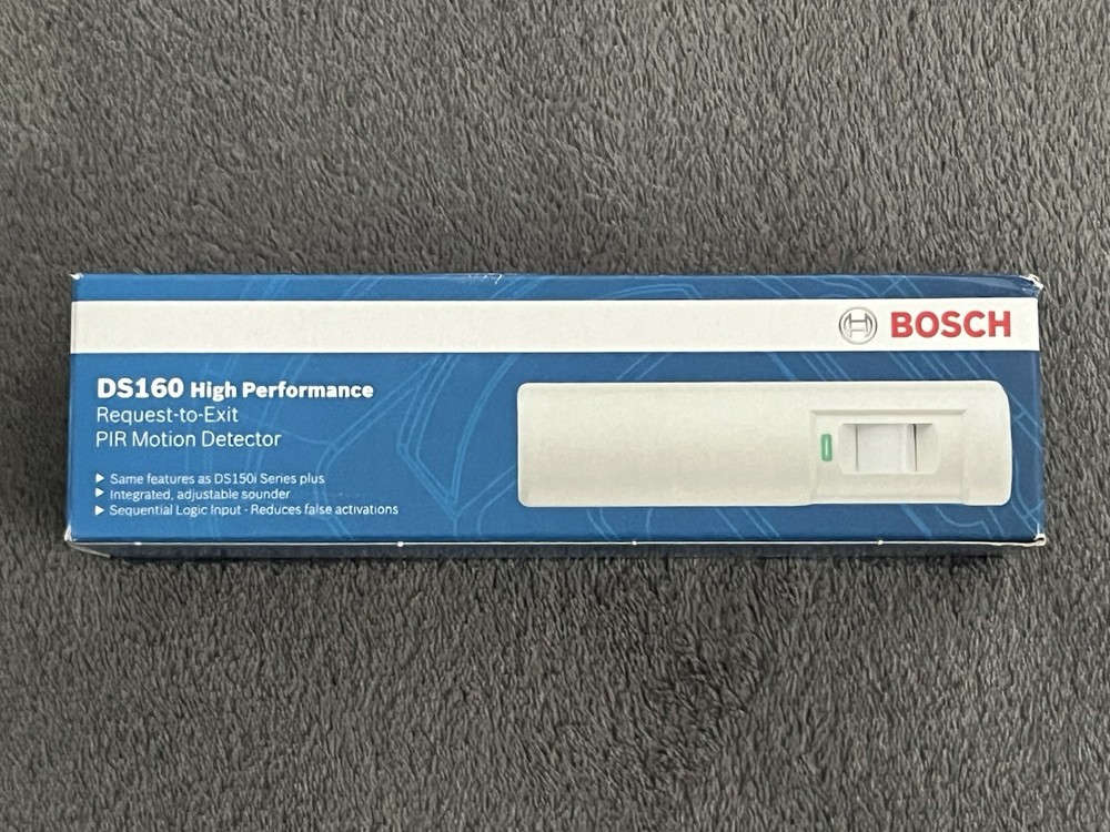 Bosch DS160 REX Motion Sensor with Sounder,  High Performance - NEW