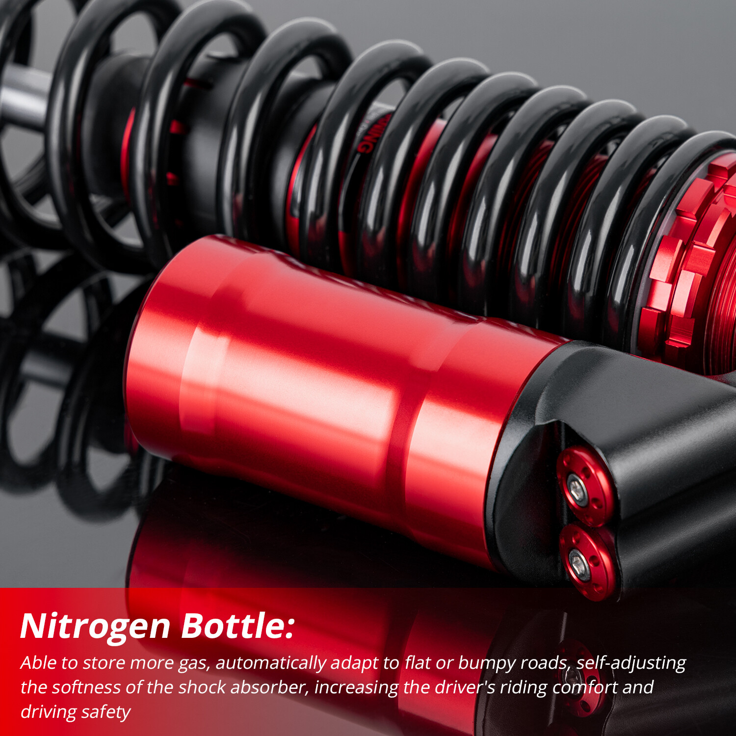 Stage 4 Front Coil-Over Shocks For 1987-2004 Yamaha Warrior 350 YFM350X