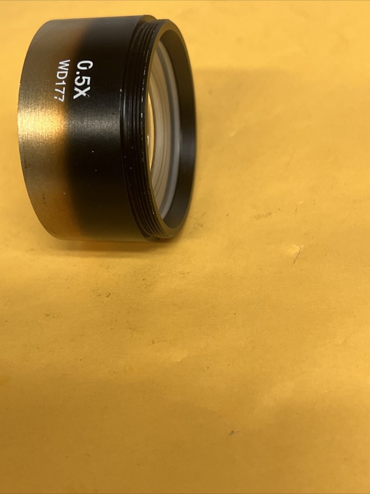 0.5X MICROSCOPE AUXILIARY OBJECTIVE WD177 LENS