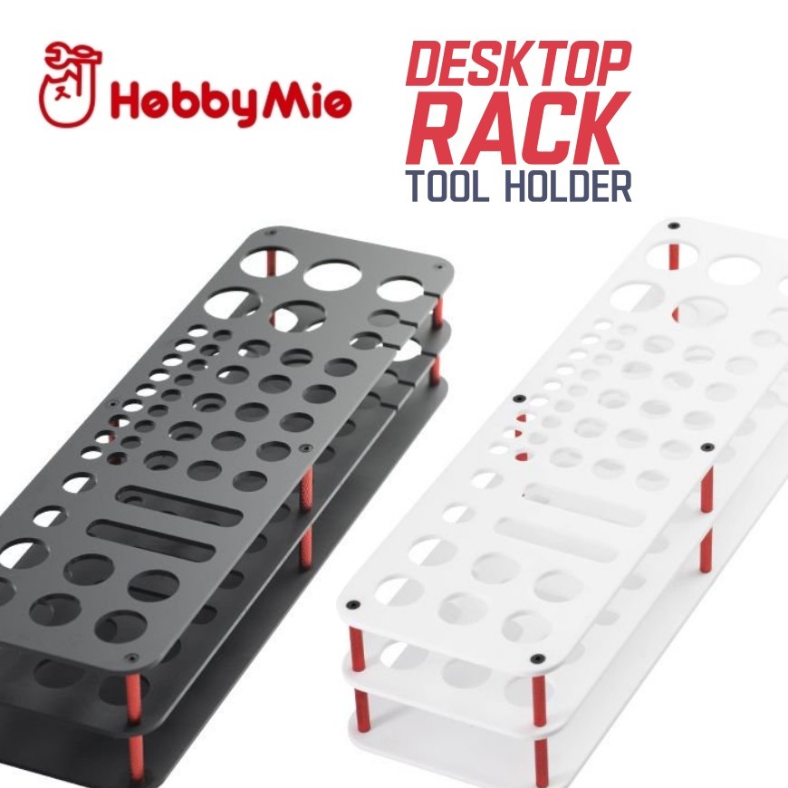 Hobby Mio: Desktop Tool Racks - Storage Tool | Marker | Brush ~ 3 Rack Types