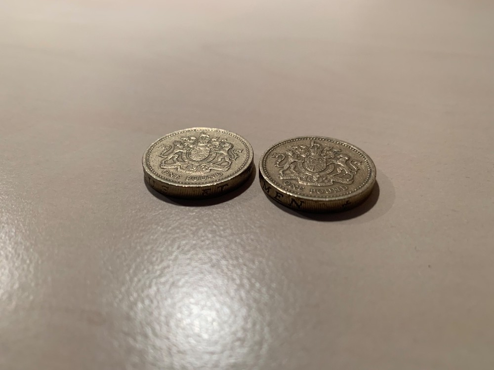 1983 one pound error coin