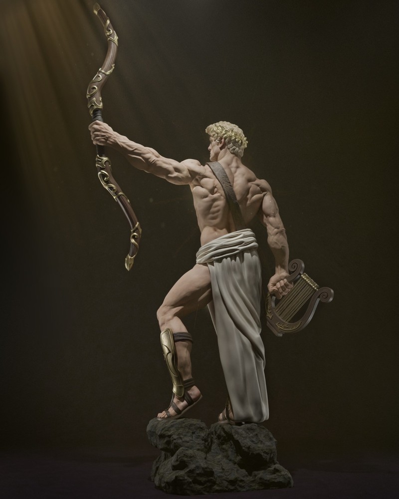 Apollo by CA3D | Diorama | D&D | DnD | Print on Demand