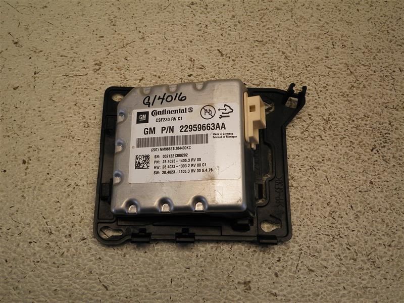 15 CADILLAC ESCALADE FRONT COLLISION AVOIDANCE CAMERA 944477