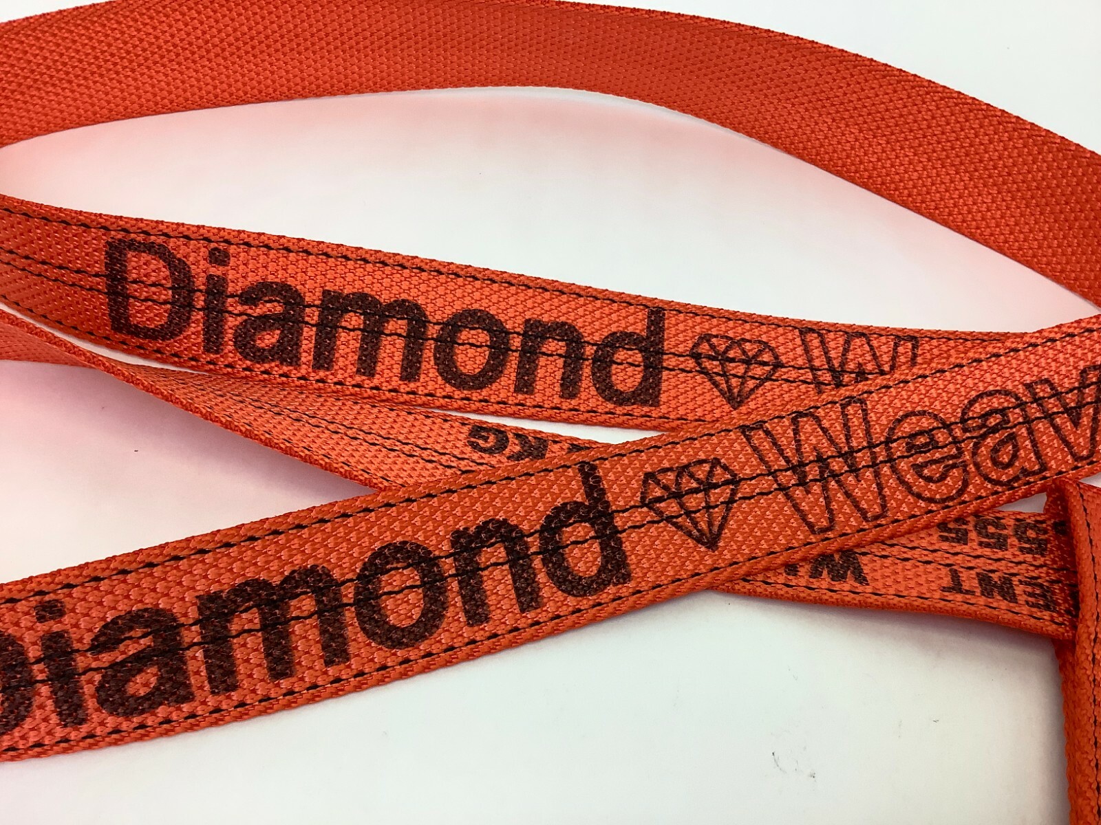 2 Pack of Orange DIAMOND WEAVE Wheel Lift Straps for Jerr-Dan MPL Element Basket