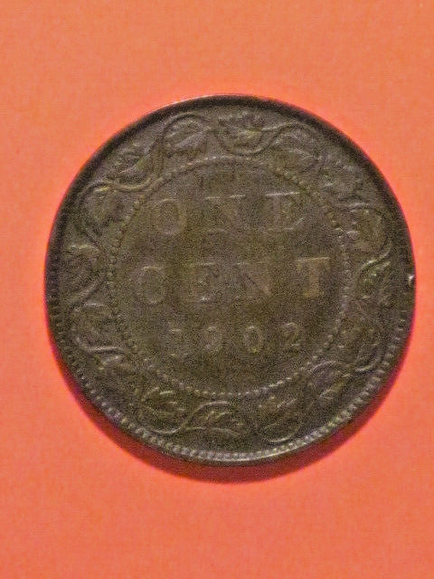 *** 1902 One Cent - Canada - KM# 8 Very nice