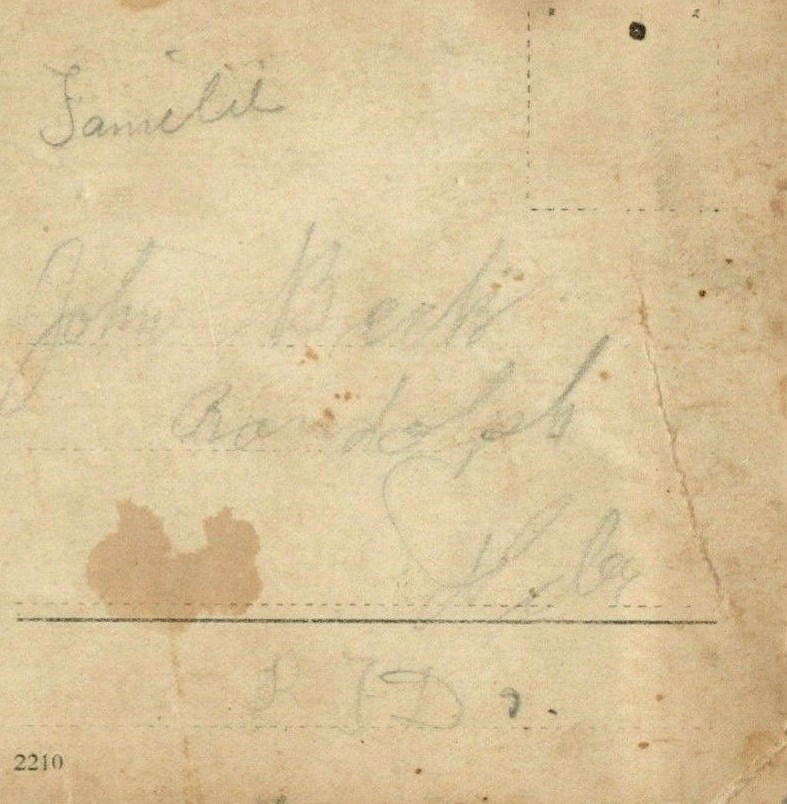 German WW1 Randolph Nebraska 1914 World War Soldiers Group RPPC Antique Postcard