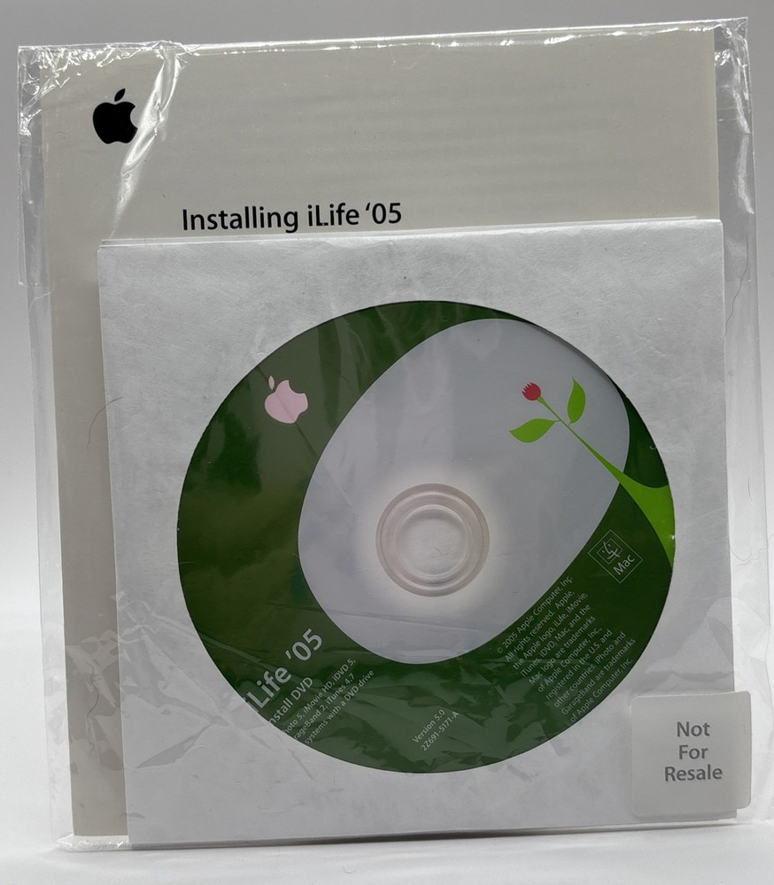 Apple iLife '05 Install DVD And Install CD