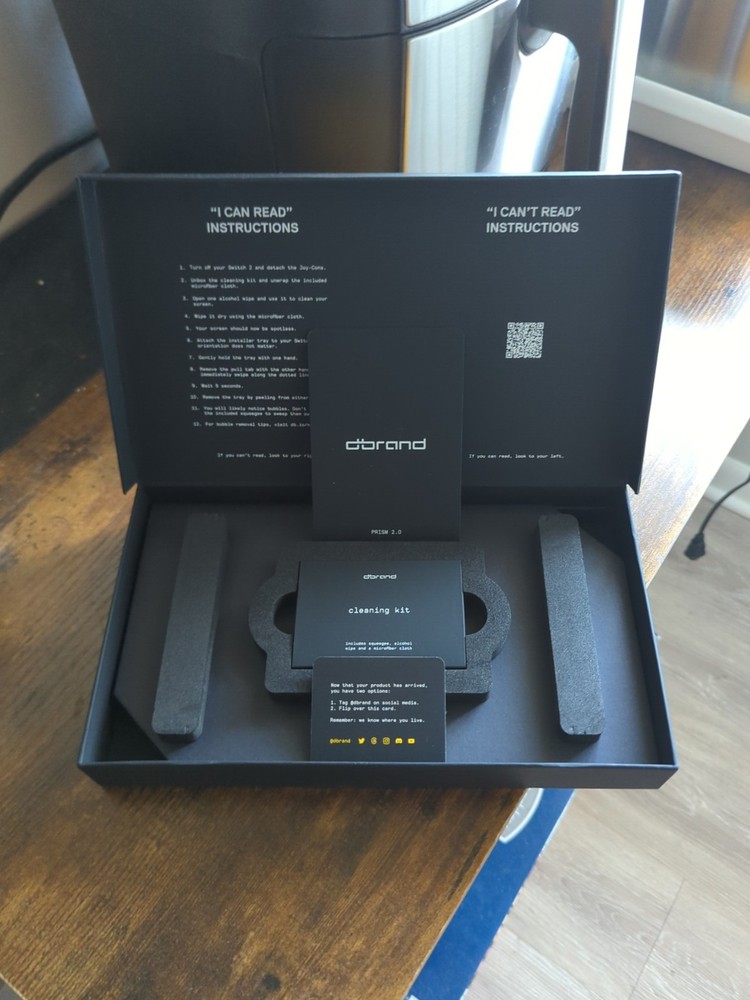 dbrand | PRISM 2.0 | Screen Protector for Nintendo Switch 2 | Open-box