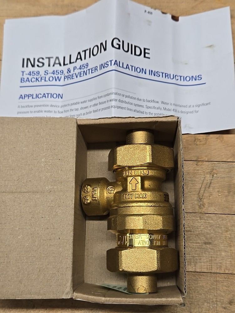 LEGEND VALVE 115-117 1/2" S-459 BACKFLOW PRVENTER