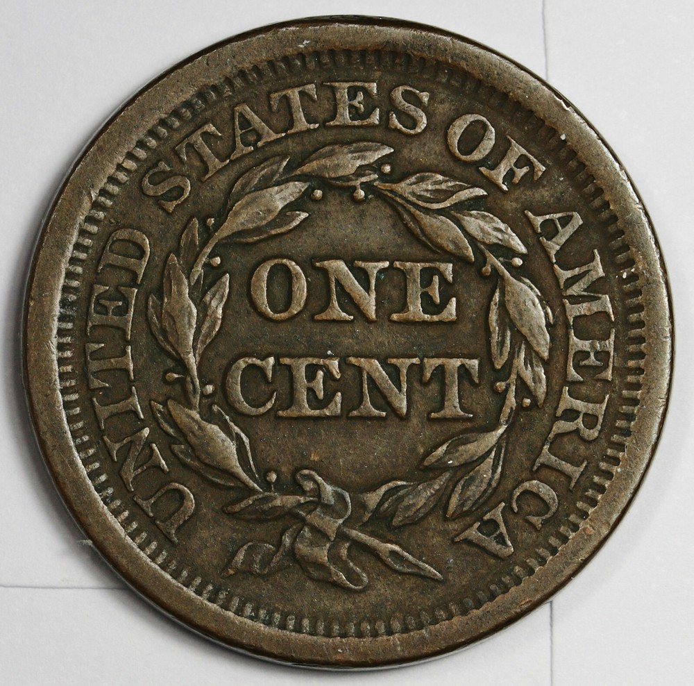 1853 Large Cent. AU. 161072