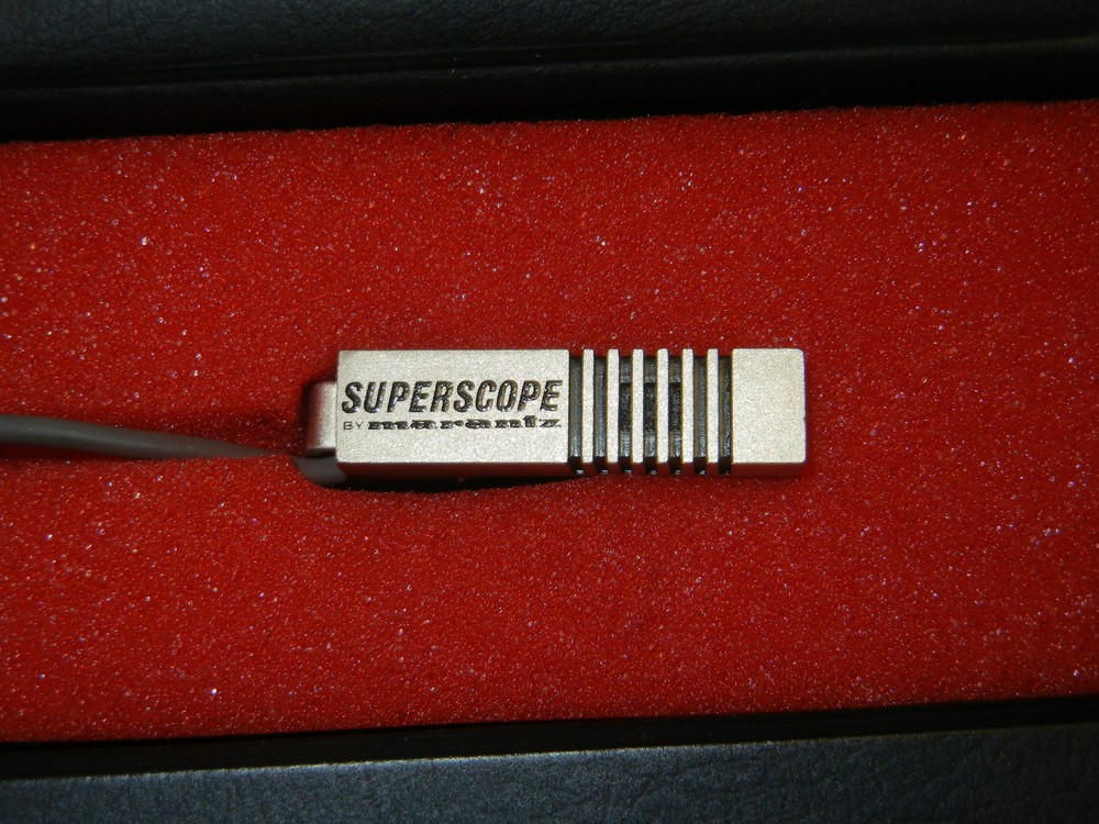 Superscope EC-15P Electret Professional Miniature Tie Clasp Microphone