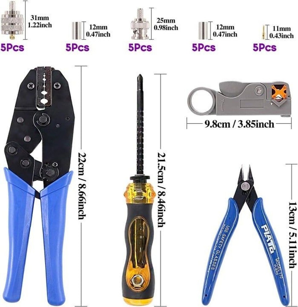 new Coaxial Cable Tool Kit