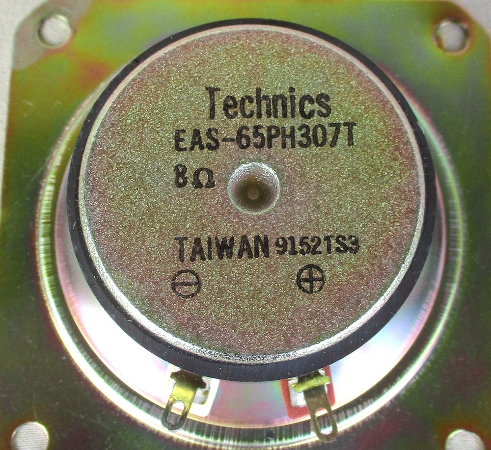 One Technics EAS65PH307T 8-Ohm 3" Tweeter Speaker Tested
