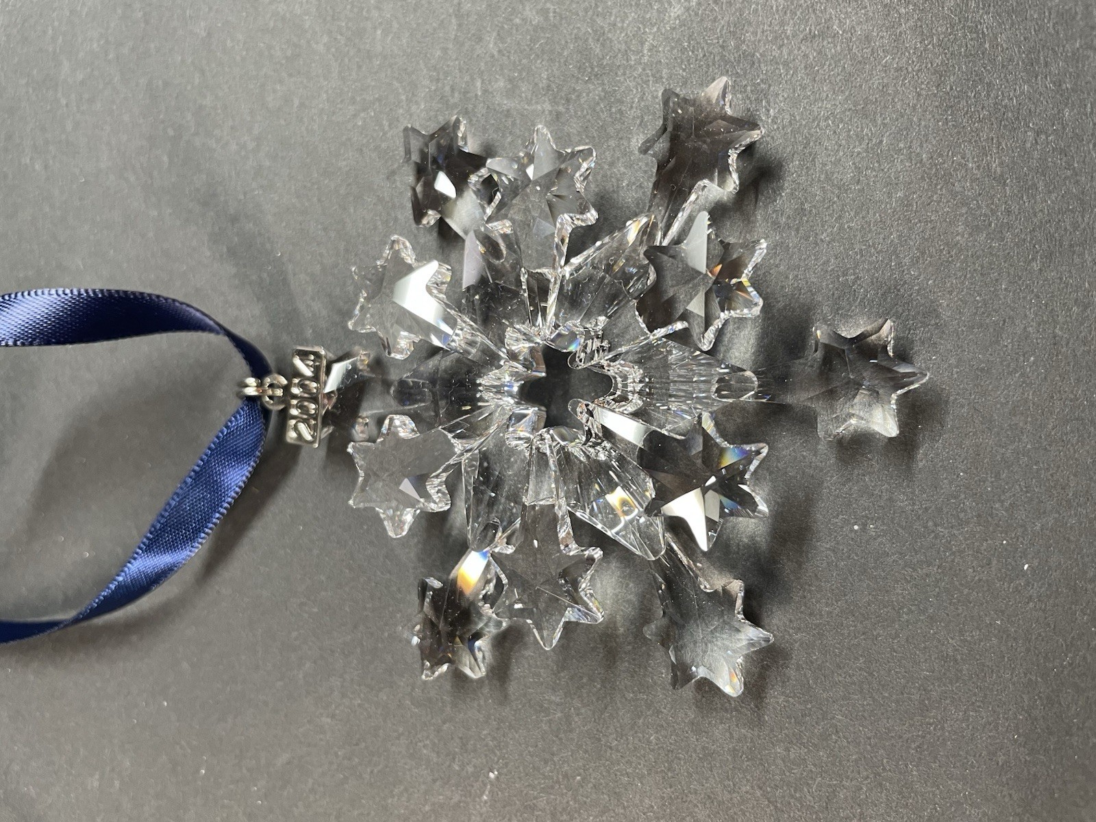 Swarovski Crystal 2004 Large Annual Edition Christmas Holiday Ornament 631562