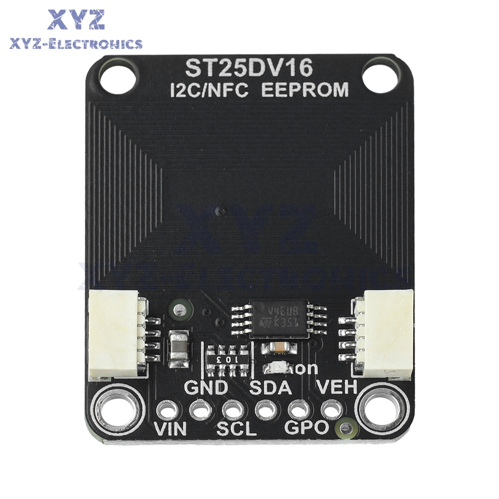 ST25DV16K I2C RFID Dynamic Tag Module Compatible with STEMMA QT/Qwiic Interface
