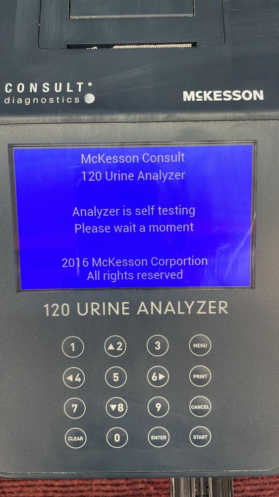 McKesson Consult Diagnostics 120 Urine Analyzer Model 121-120