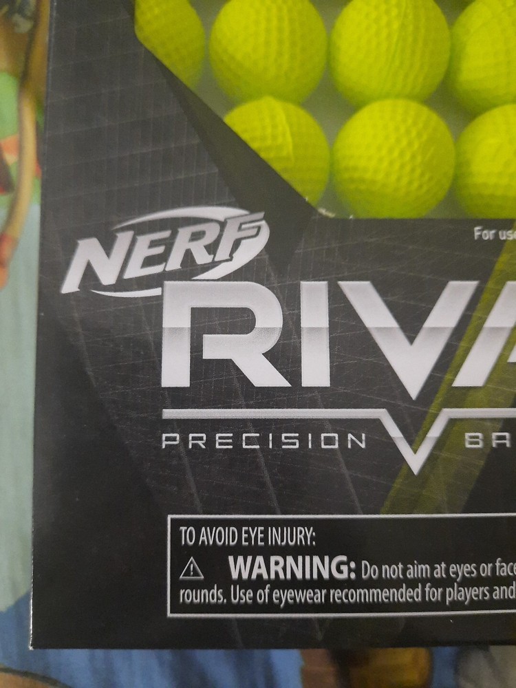 Yellow 30 Count NERF E3397 Rival Refill Ball Yellow