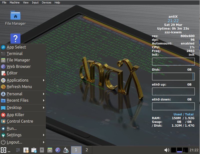 antiX 23.2 Full Bootable USB Live/Installer – Lightweight and Powerful Linux OS