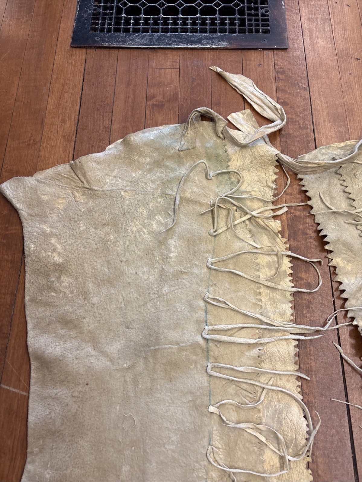 Antique Native American Beaded Plains Leggings 1910s Beaded Leggings